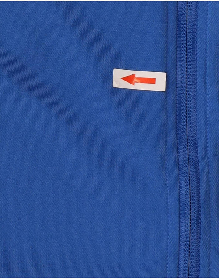 Nike Womens Graphic Tracksuit Top Jacket Médio Azul Poliéster Esportes