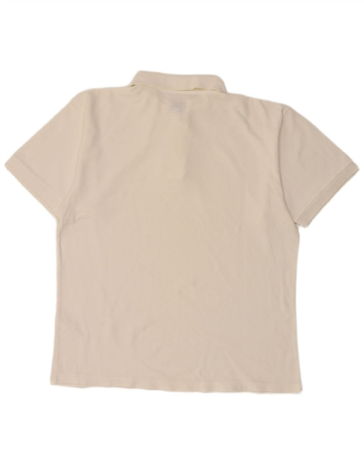 Camisa polo masculina Levi's grande branca