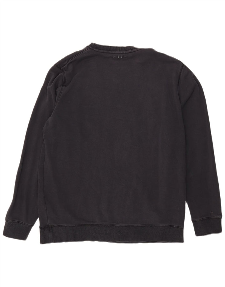 Under Armour Mens Moletom Jumper XL Algodão Preto