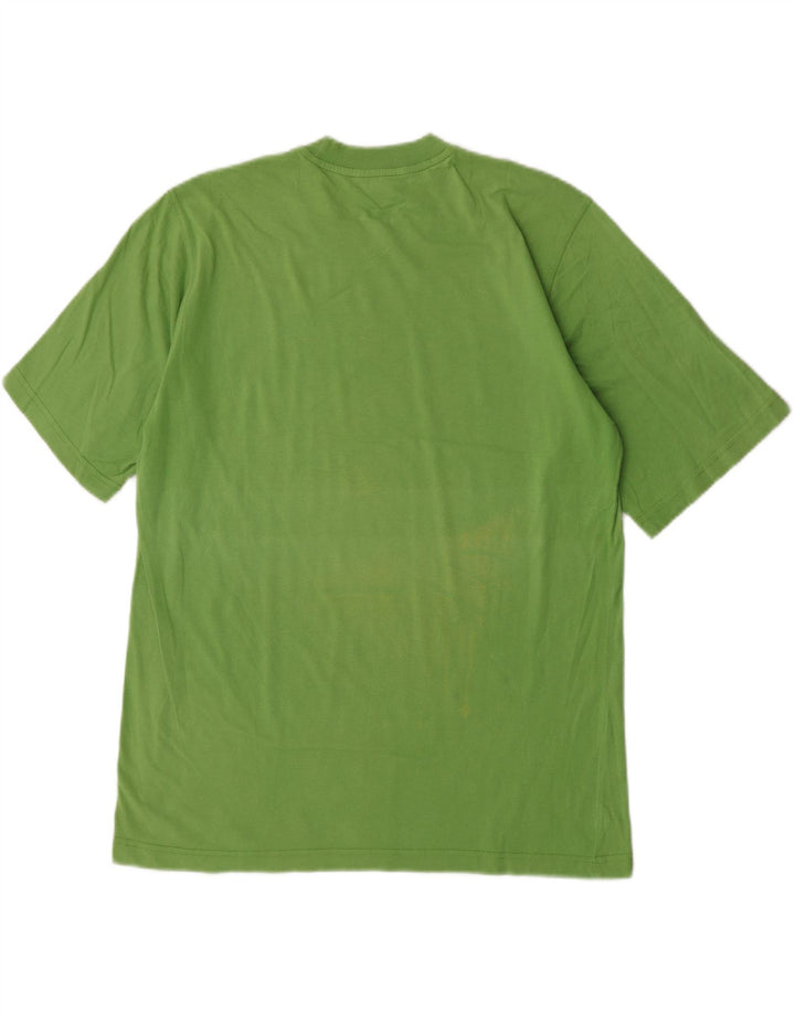 Adidas Mens Camiseta Top UK 40/42 Verde Médio