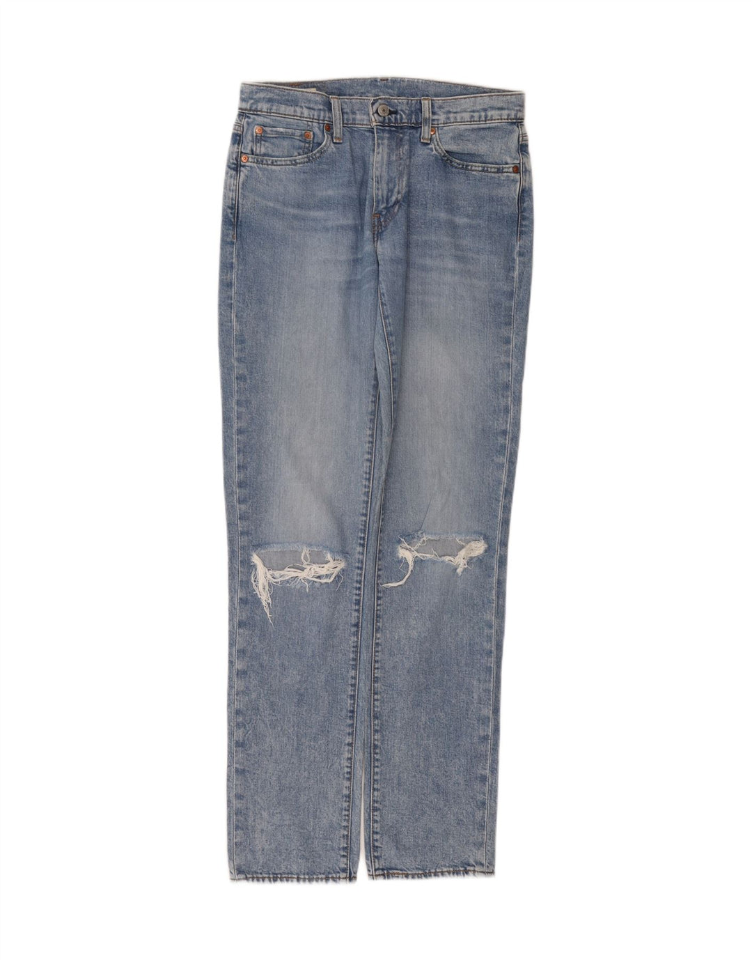 Levi's Masculino 511 Distressed Slim Jeans W30 L34 Azul