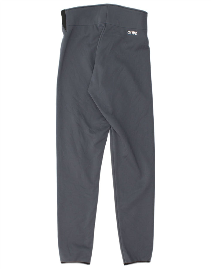 Calça feminina casual skinny Colmar IT 40 pequena W26 L28 azul poliéster