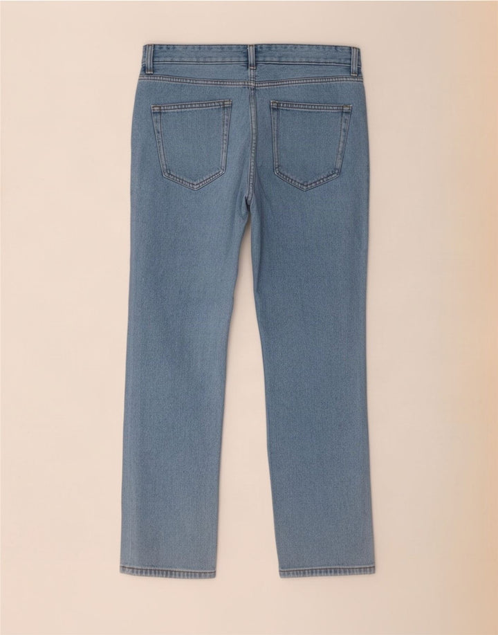 Jeans retos masculinos Marks & Spencer W34 L29 algodão azul