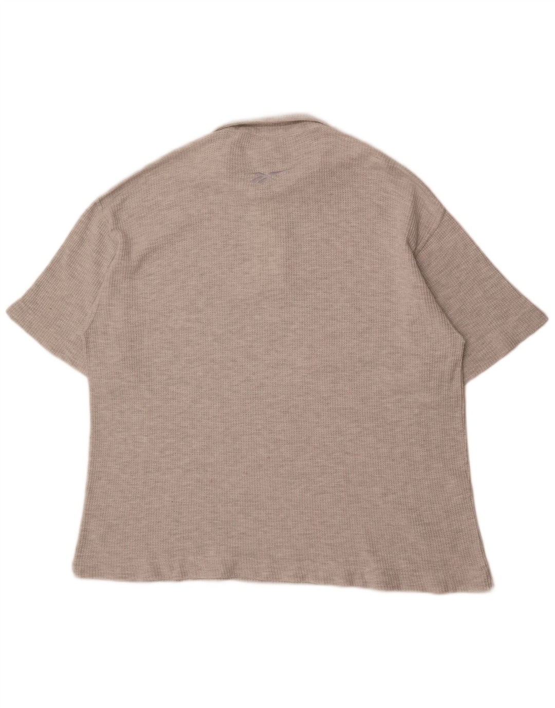 Camisa polo masculina Reebok 2XL cinza manchada