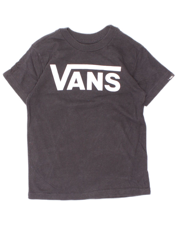 Camiseta Vans Boys Classic Fit Graphic 2-3 Anos Algodão Preto