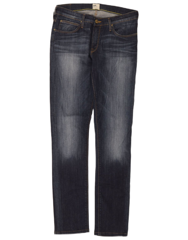 Lee Womens Jade Slim Jeans W31 L33 Azul Algodão