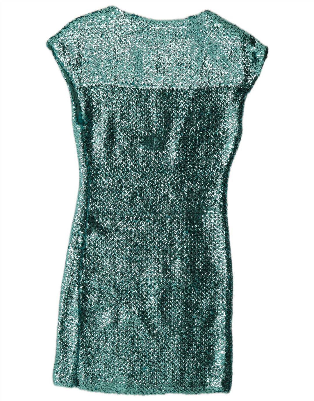 Vestido bainha feminino vintage UK 10 pequeno verde