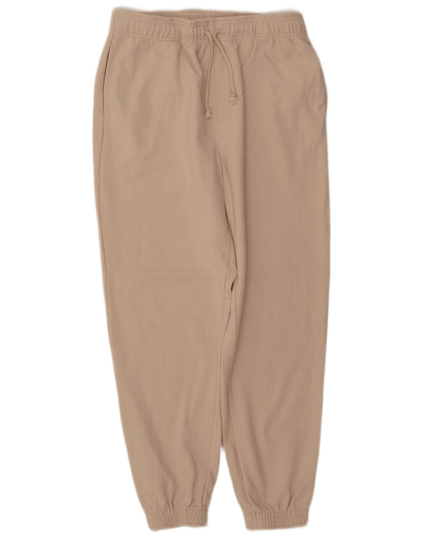 Calça de treino feminina Topshop Joggers UK 10 pequeno bege