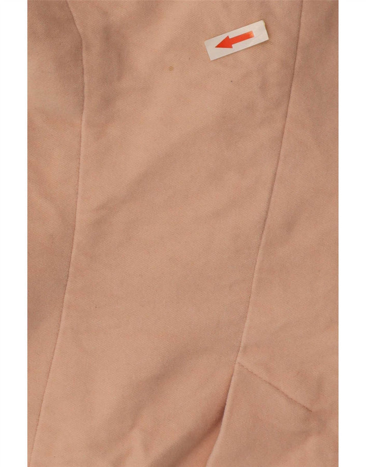 Jaqueta blazer feminina Zara com 1 botão Reino Unido 6 XS rosa