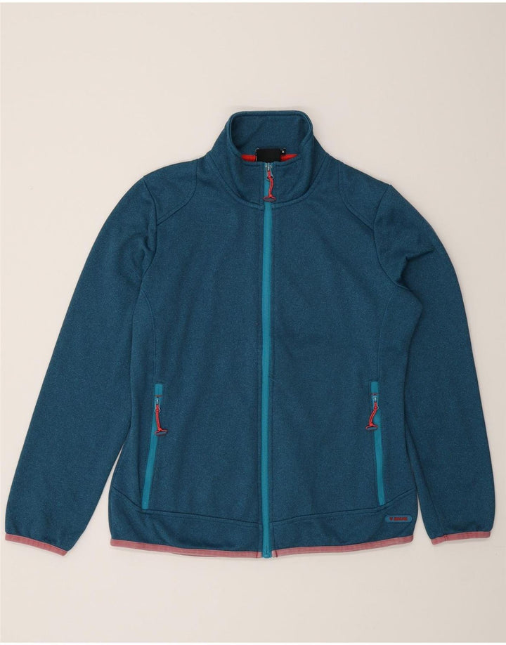 Brugi Womens Tracksuit Top Jacket UK 14 Médio Azul