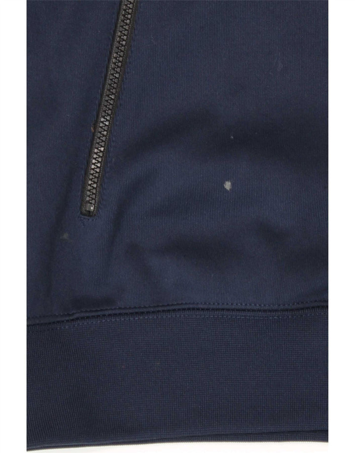 Nike Mens Treino Top Jacket XL Azul Marinho Colorblock Poliéster