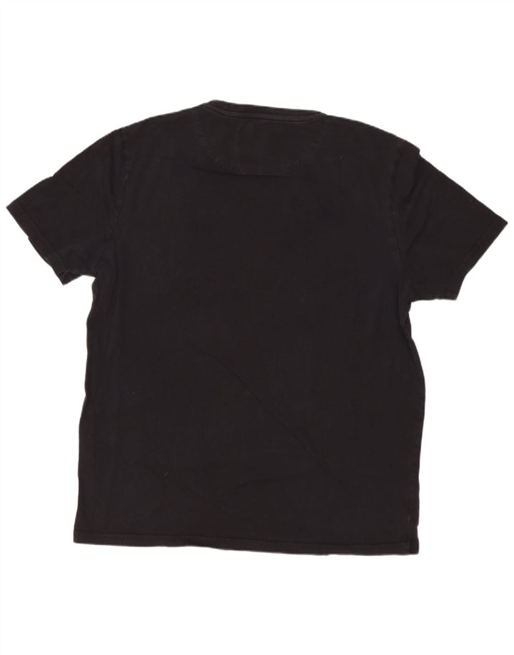 Camiseta masculina LYLE & SCOTT grande preta