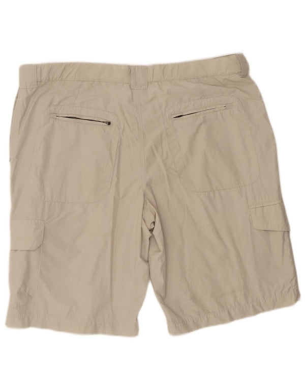 Shorts cargo masculino Marks & Spencer W40 XL algodão bege