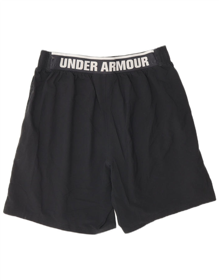 Shorts esportivos masculinos Under ARMOUR Heat Gear Graphic XL poliéster preto