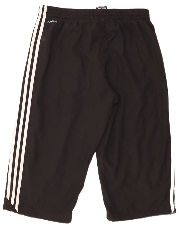 Adidas Mens Climalite Bermuda Sport Shorts Médio Preto Poliéster