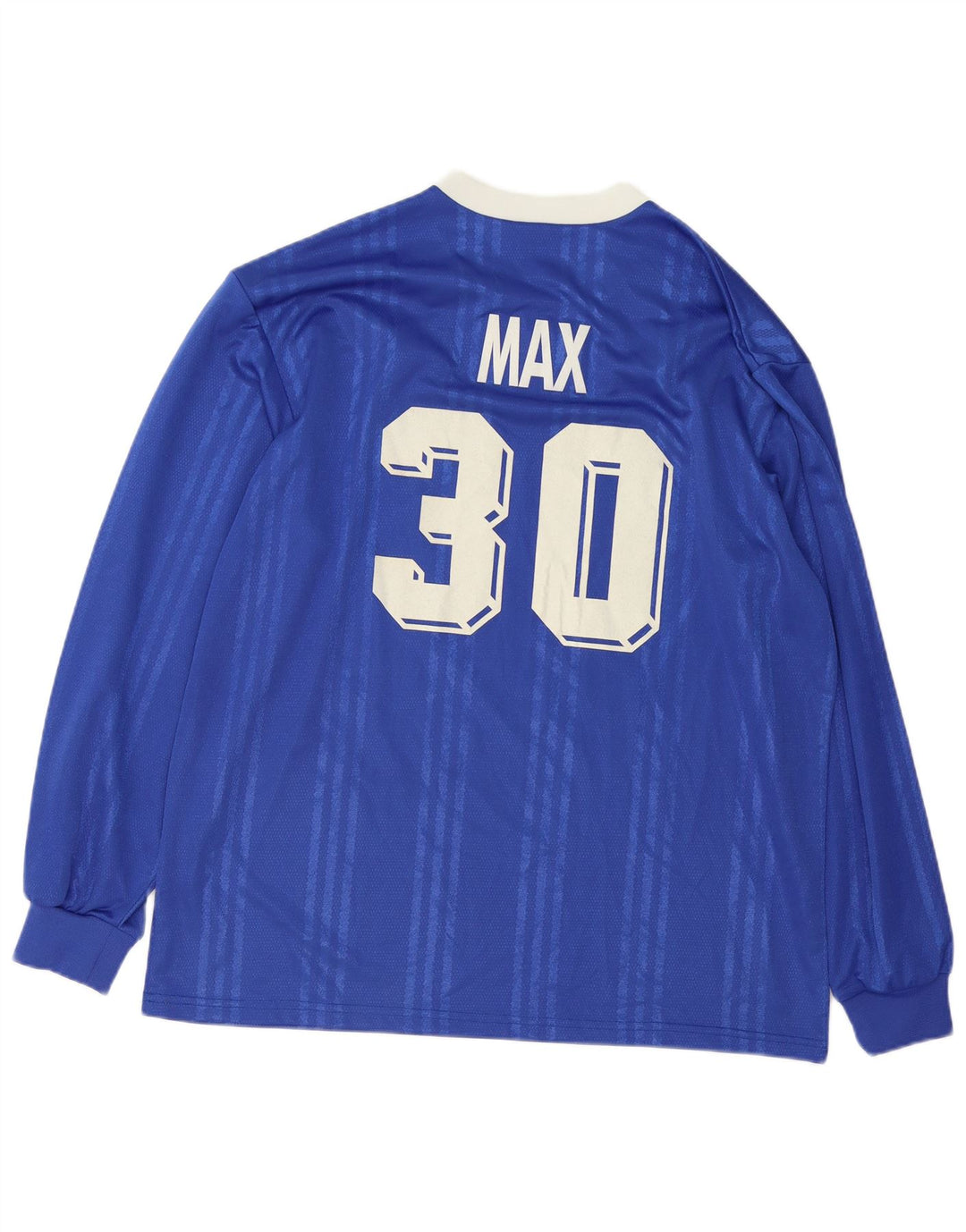 Adidas Mens Graphic Top Manga Longa XL Azul Listrado Poliéster
