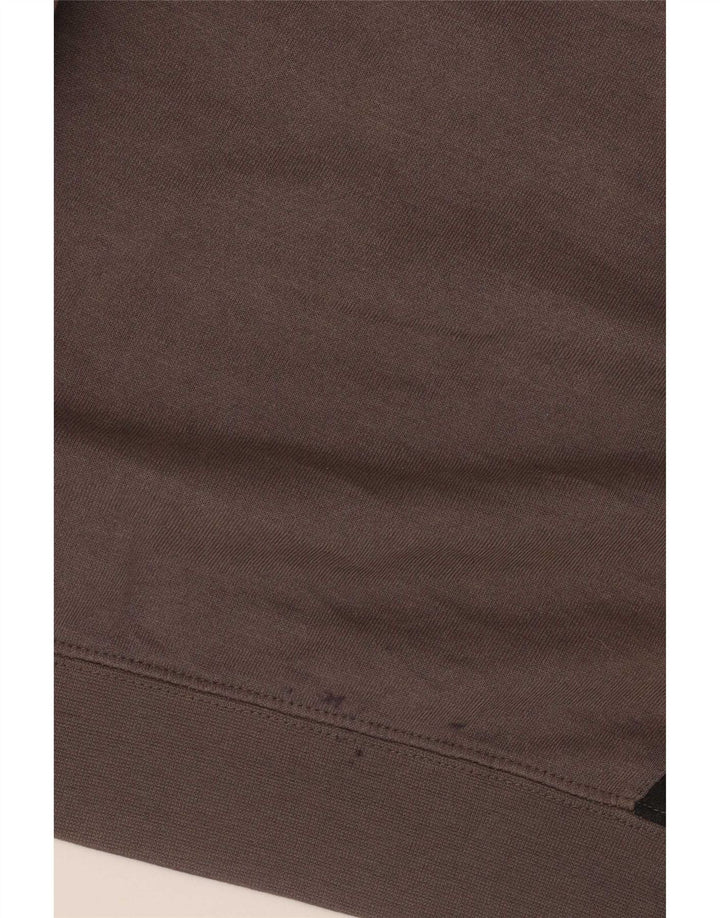 Reebok masculino gráfico moletom jumper médio cinza colorblock