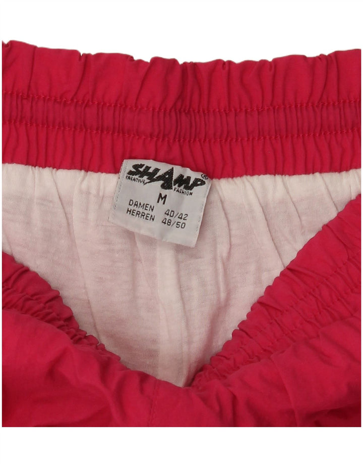 Calça de treino feminina SHAMP Joggers UK 14 bloco colorido rosa médio