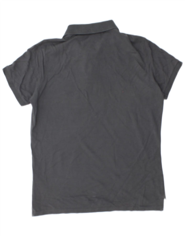 Camisa polo masculina Diadora algodão cinza médio