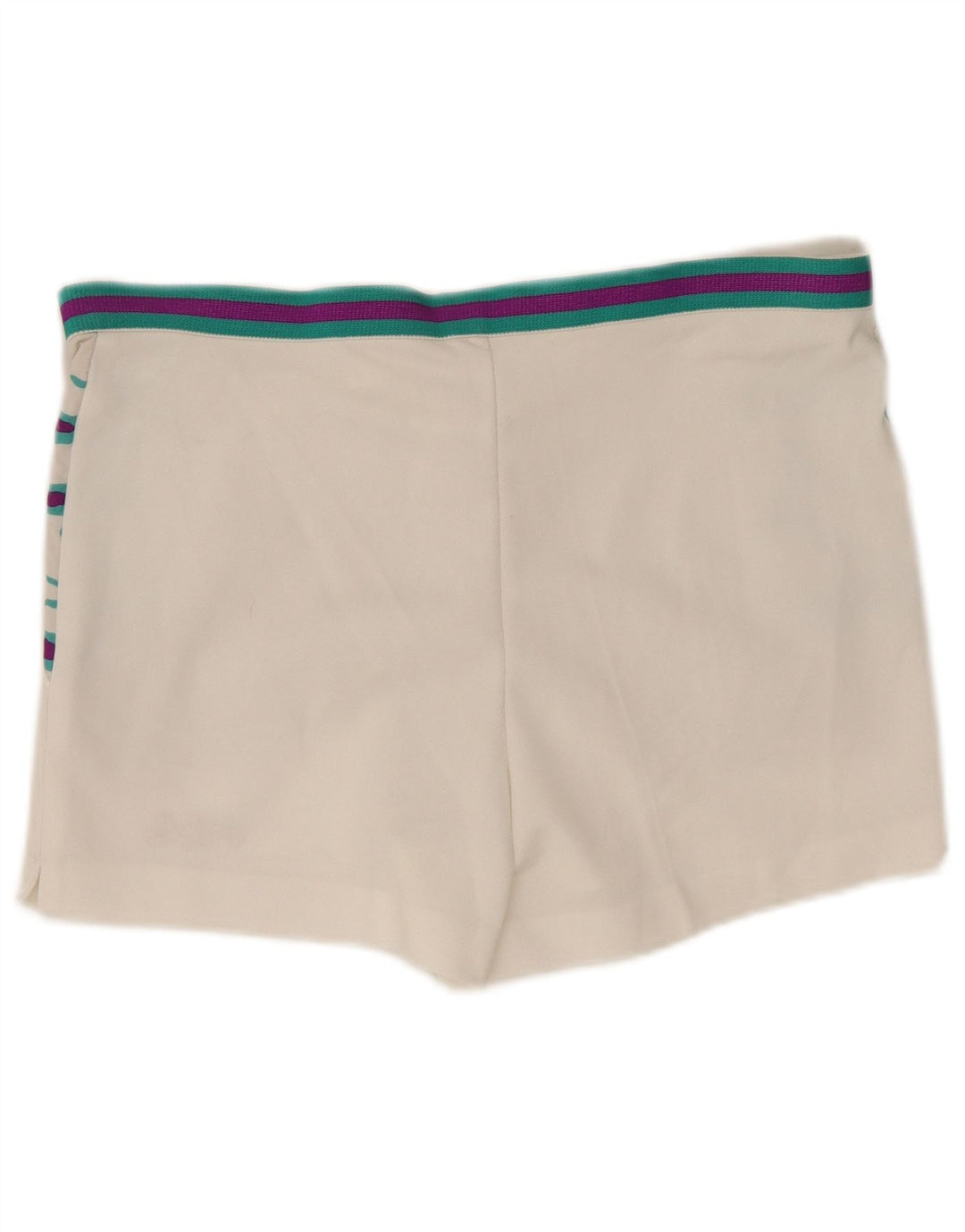 Fila Mens Chino Shorts IT 48 Médio W33 Listrado Branco