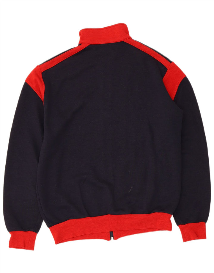 Ellesse Mens Tracksuit Top Jacket Reino Unido 34/36 Pequeno Azul Marinho Colourblock