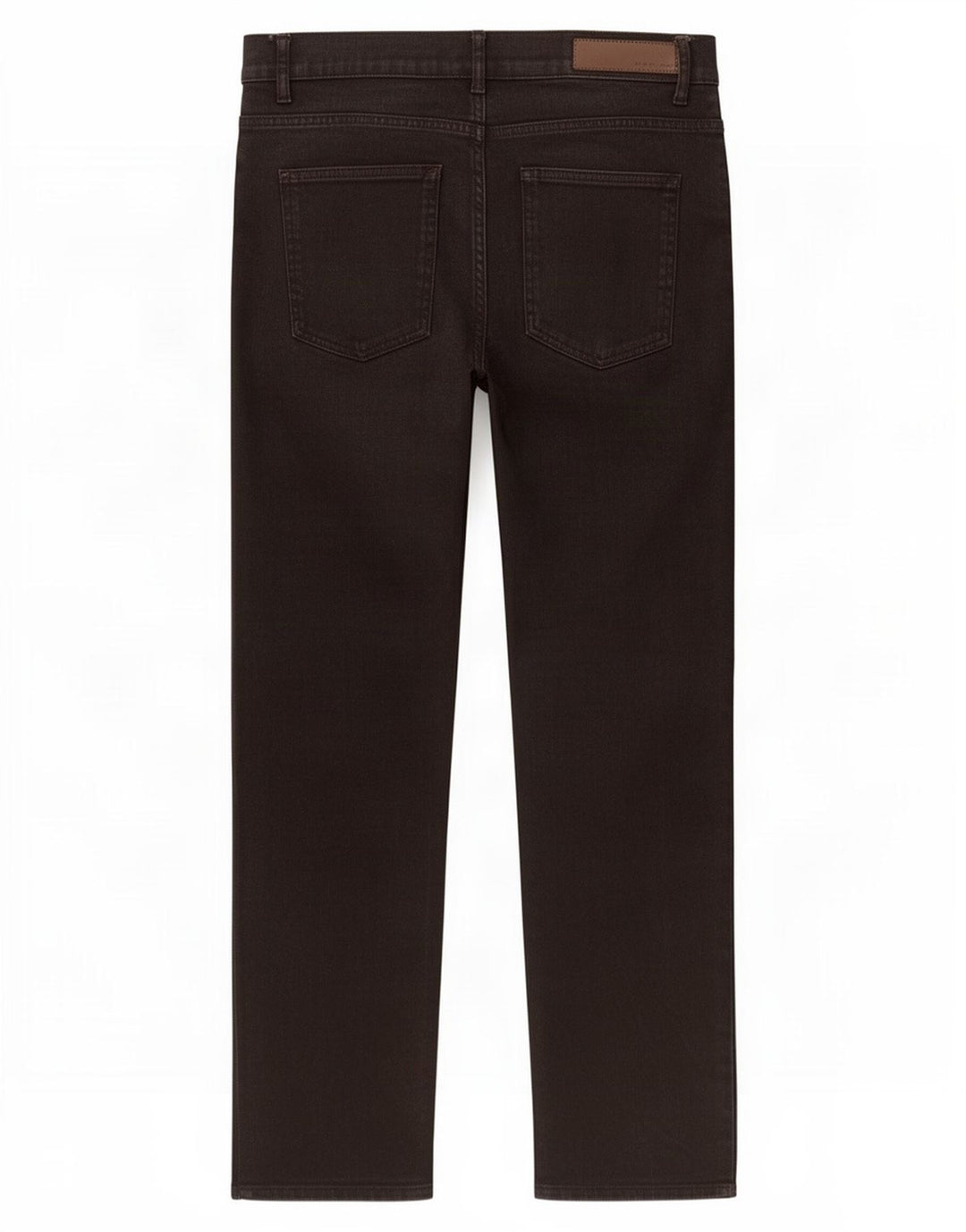 Zara Mens Straight Jeans EU 40 Médio W31 L33 Preto