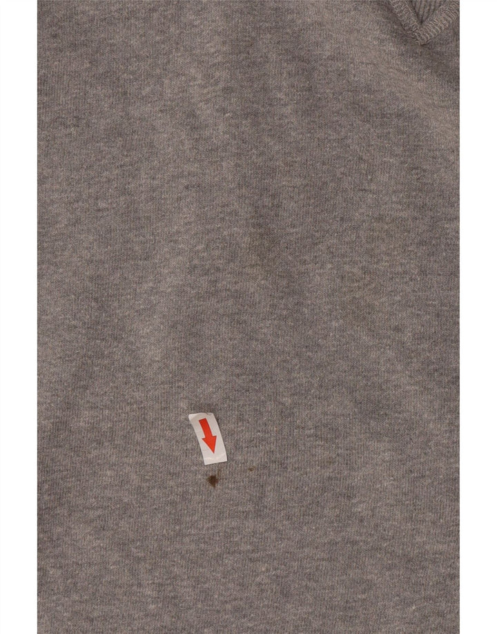 Suéter masculino Dickies moletom grande cinza algodão