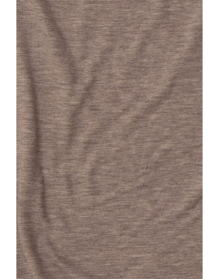 Camiseta masculina TOMMY HILFIGER de algodão manchado cinza médio