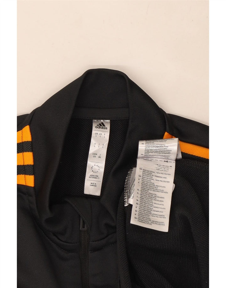 Adidas Mens Leeds United FC Graphic Pullover Treino Top Grande Cinza