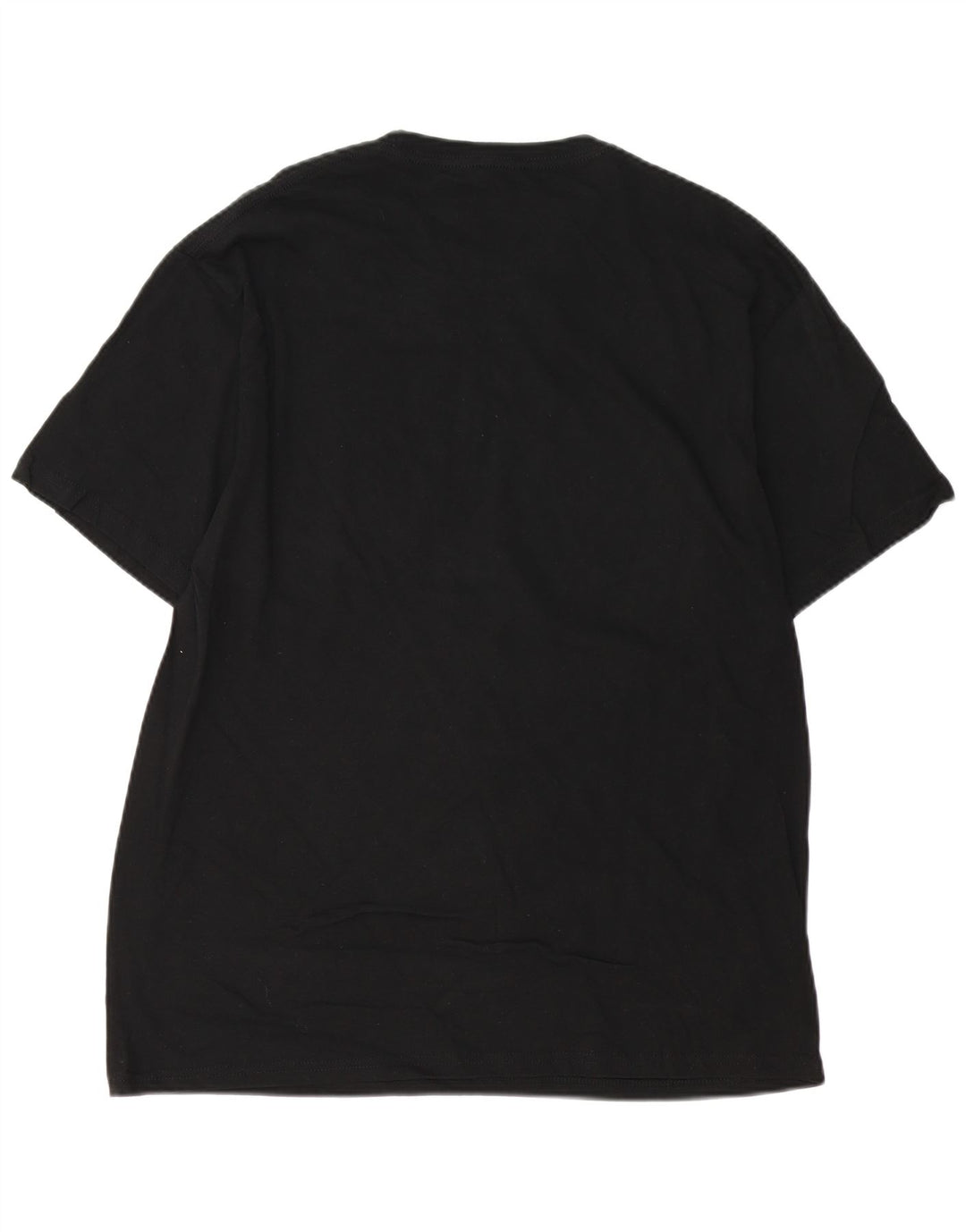 Camiseta masculina Hard Rock Cafe Praga com estampa gráfica grande de algodão preto