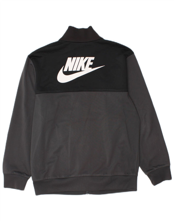 NIKE Boys Tracksuit Top Jacket 10-11 Anos Médio Multicolorido