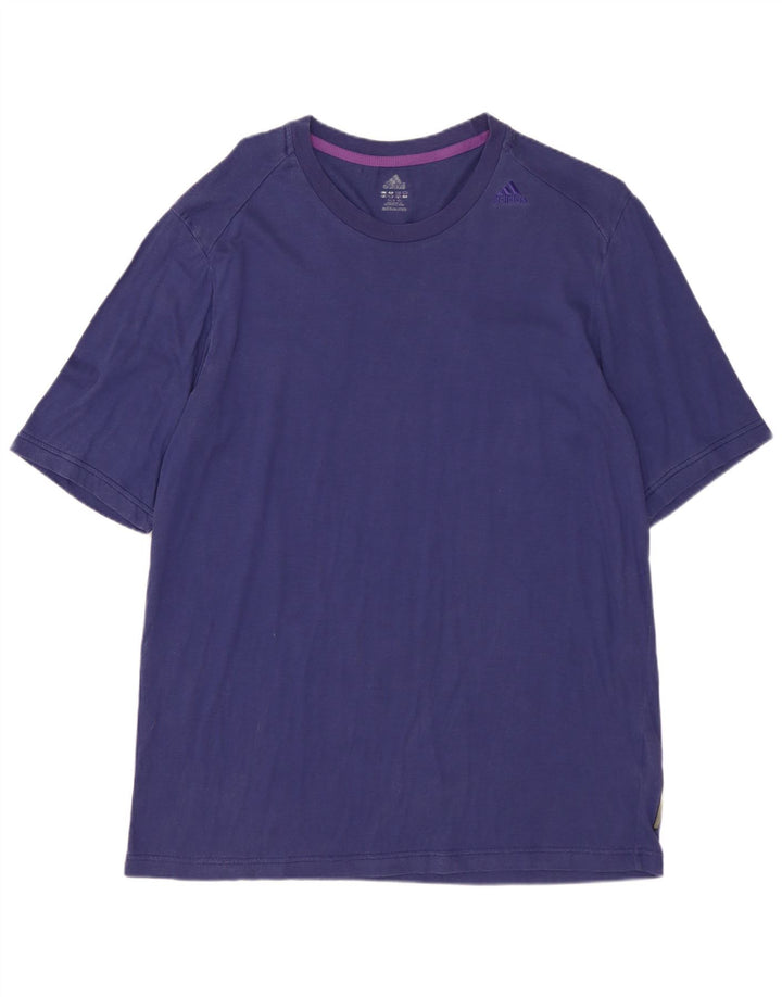 ADIDAS Mens Camiseta Top Grande Roxo