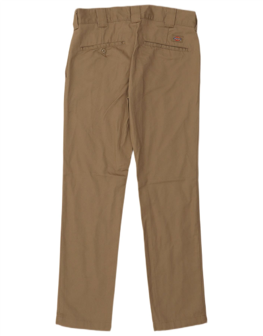 Calças Dickies Mens Slim Fit Chino W30 L32 Poliéster Bege