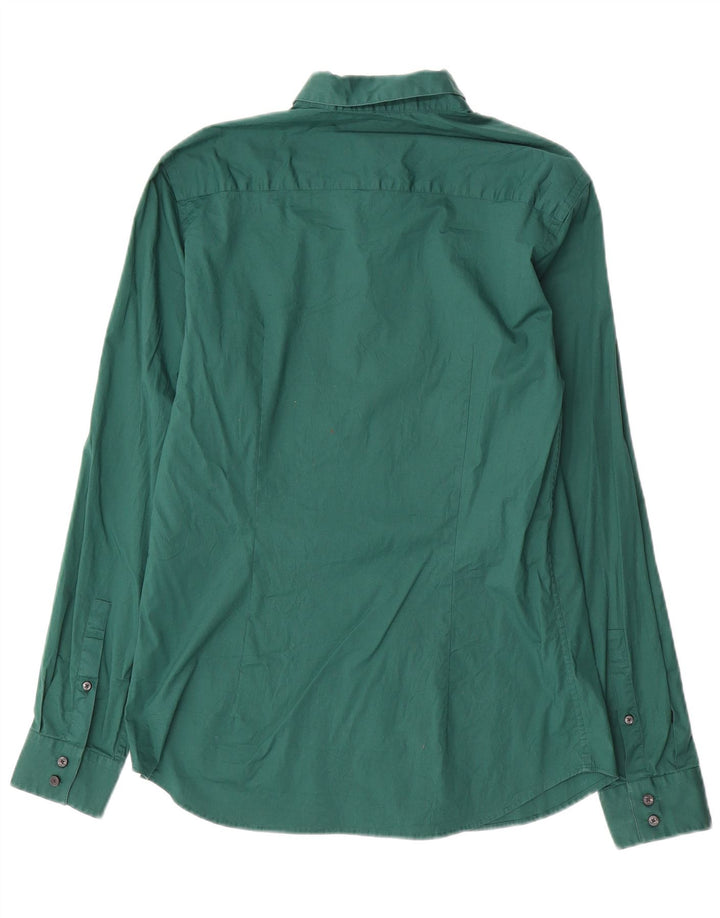 Camisa masculina CALVIN KLEIN Slim Fit grande verde