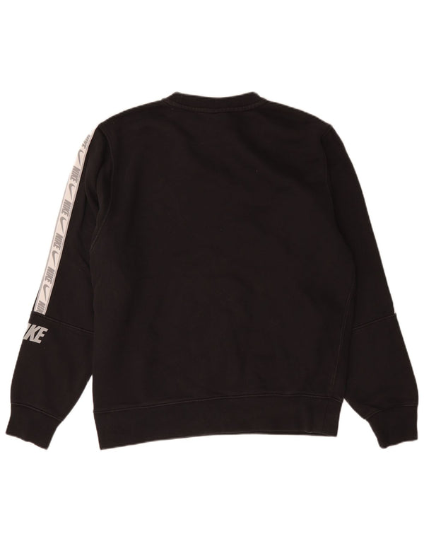 Moletom Nike Masculino Graphic Standard Fit Jumper Pequeno Preto Colorblock