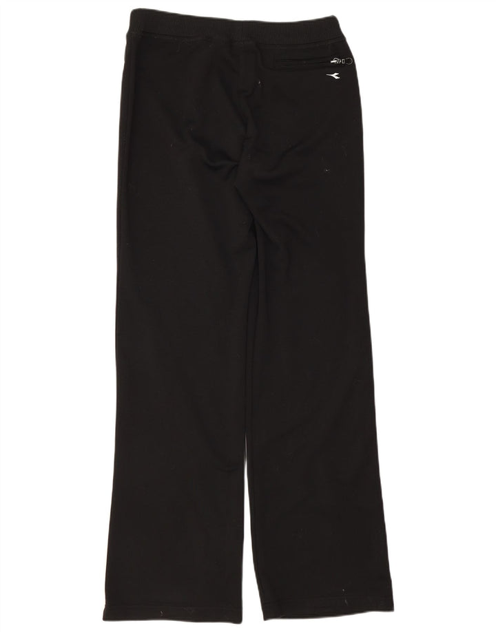 Calça de treino feminina Diadora UK 12 poliéster preto médio