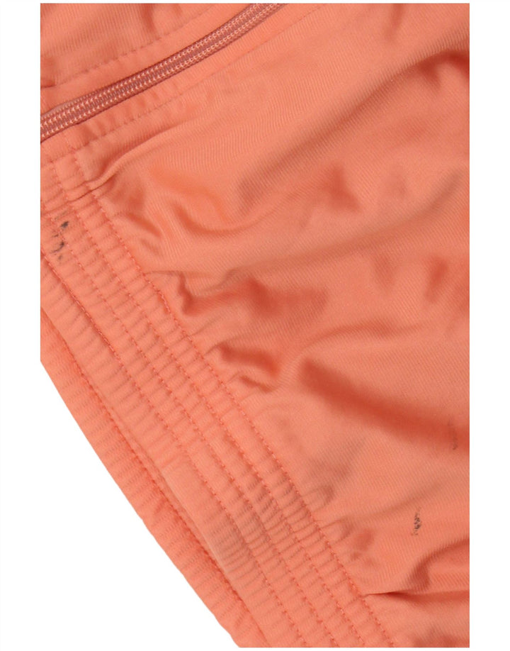 Champion Womens Oversized Tracksuit Top Jacket UK 16 Grande Laranja