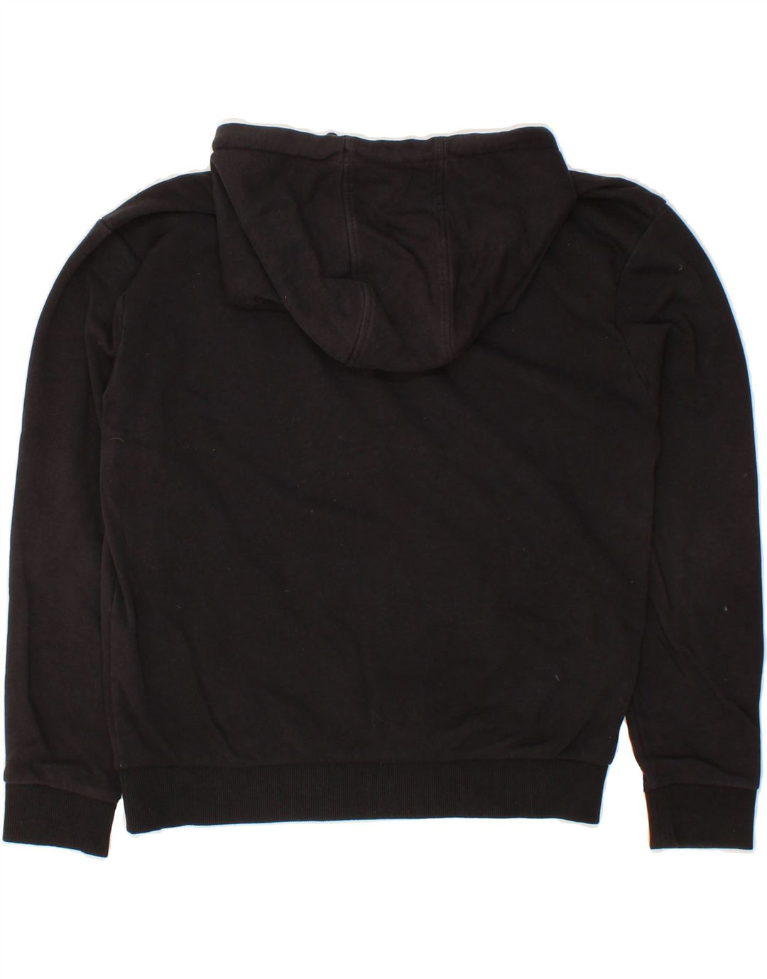 FILA Mens Hoodie Jumper Medium Black Cotton Vintage Fila and Second-Hand Fila from Messina Hembry 