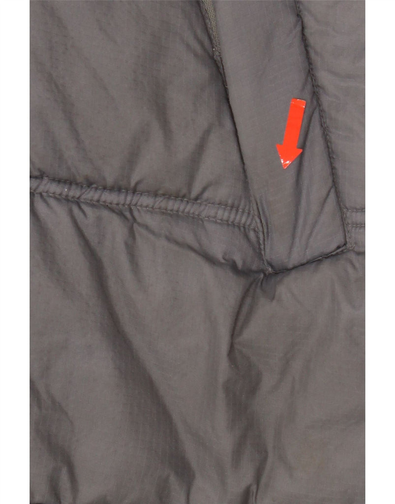 FUBU Mens Padded Jacket UK 38 Medium Grey Colourblock Nylon Vintage Fubu and Second-Hand Fubu from Messina Hembry 