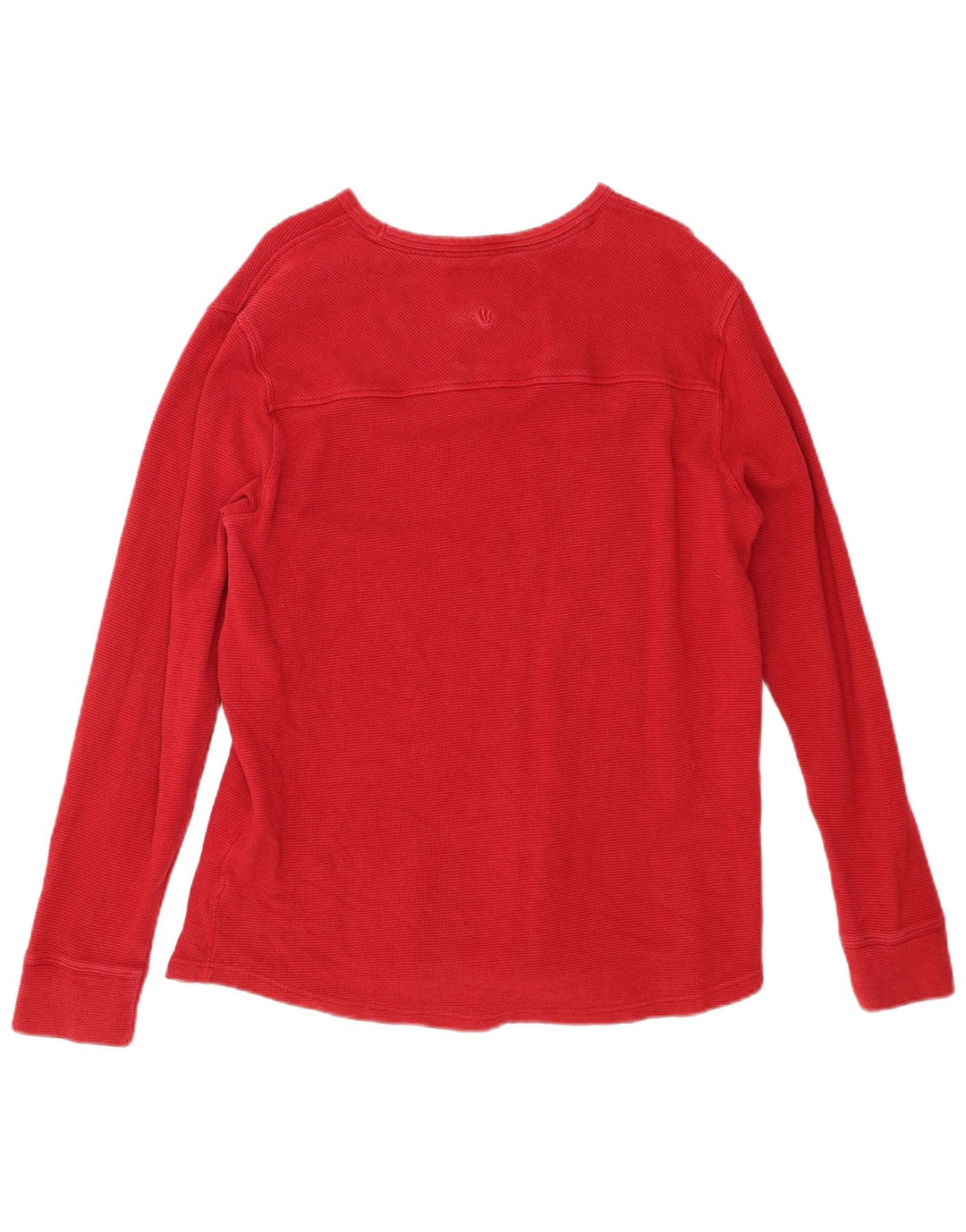 FAT FACE Mens Top Long Sleeve XL Red Cotton