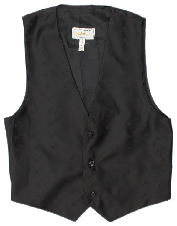 Colete masculino vintage IT 44 XS preto