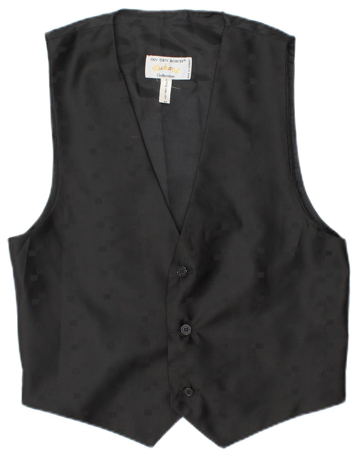 Colete masculino vintage IT 44 XS preto
