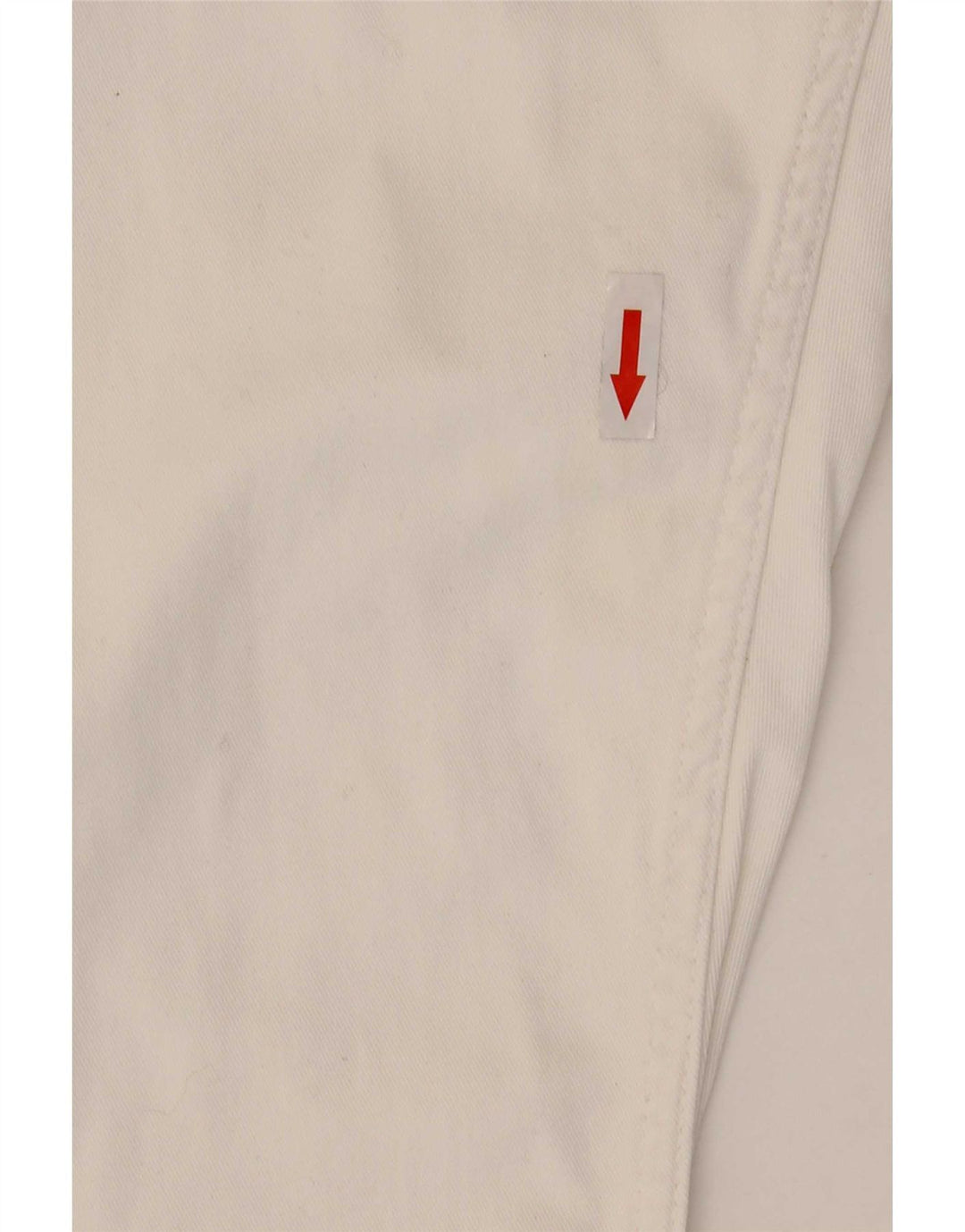 Zara Mens Slim Jeans EU 40 Médio W31 L30 Algodão Branco
