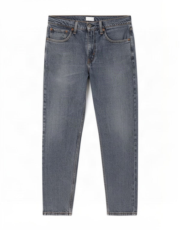 Calça jeans masculina Levi's 502 Hi-Ball Tapered W31 L29 azul algodão