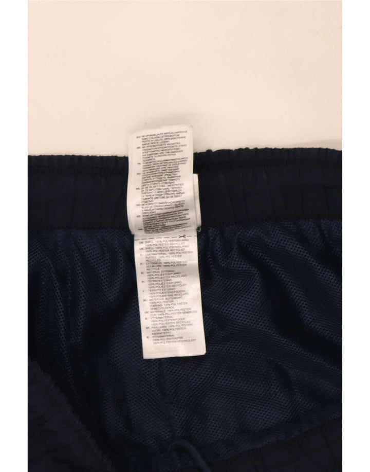 Shorts esportivos masculinos Adidas Climalite grandes poliéster azul marinho