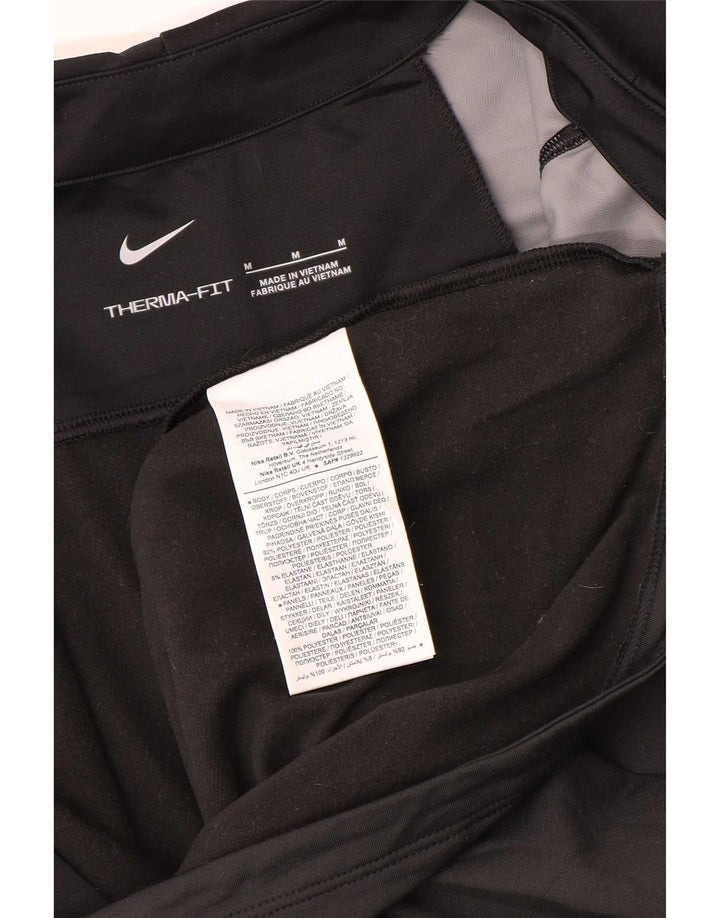 Jaqueta Nike Mens Therma-Fit Tracksuit Top Médio Preto Colourblock