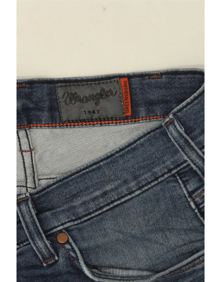 Wrangler Mens Greensboro Straight Jeans W30 L30 Azul