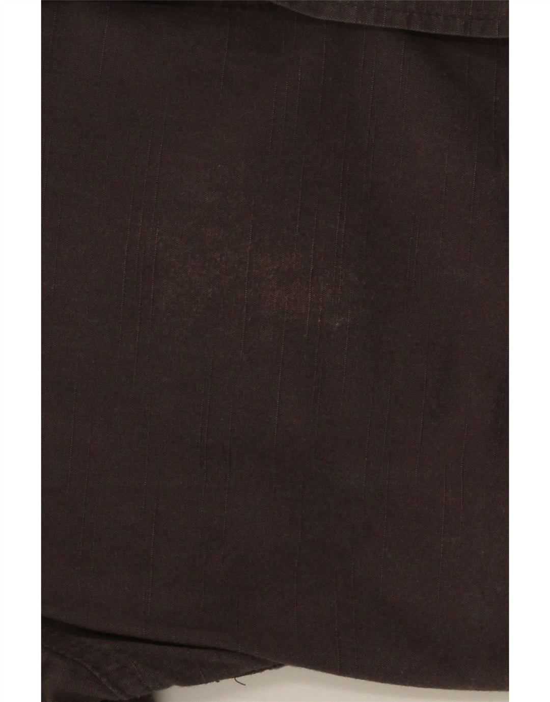 Camisa masculina Wrangler Regular Fit pequena algodão marrom