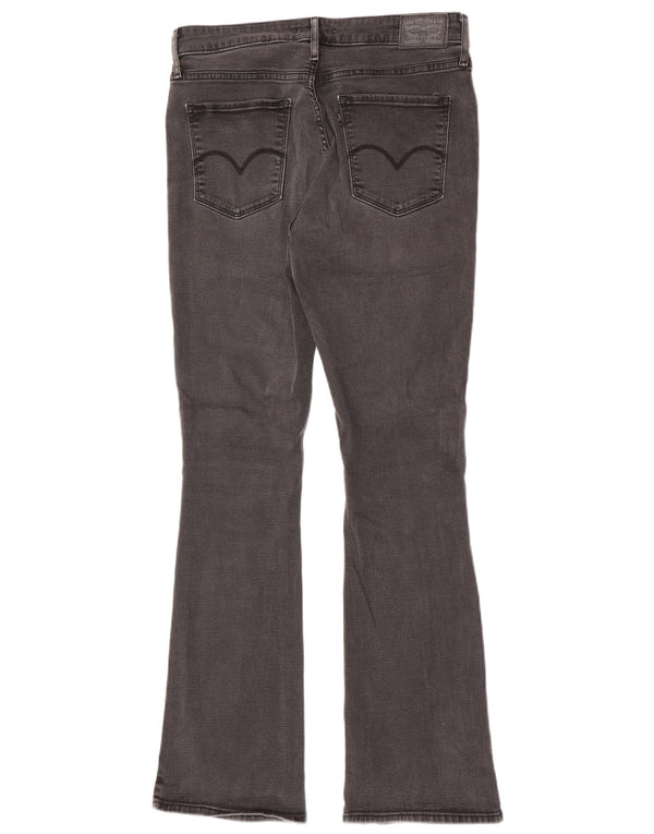 Calça jeans feminina Levi's 725 High Rise Bootcut W32 L32 cinza algodão