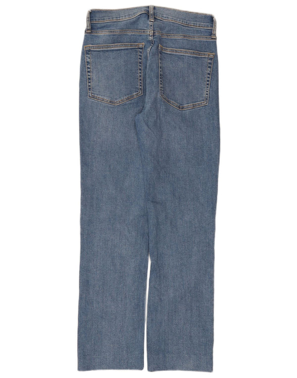 Calça jeans reta feminina Zara EU 36 XS W26 L28 Azul